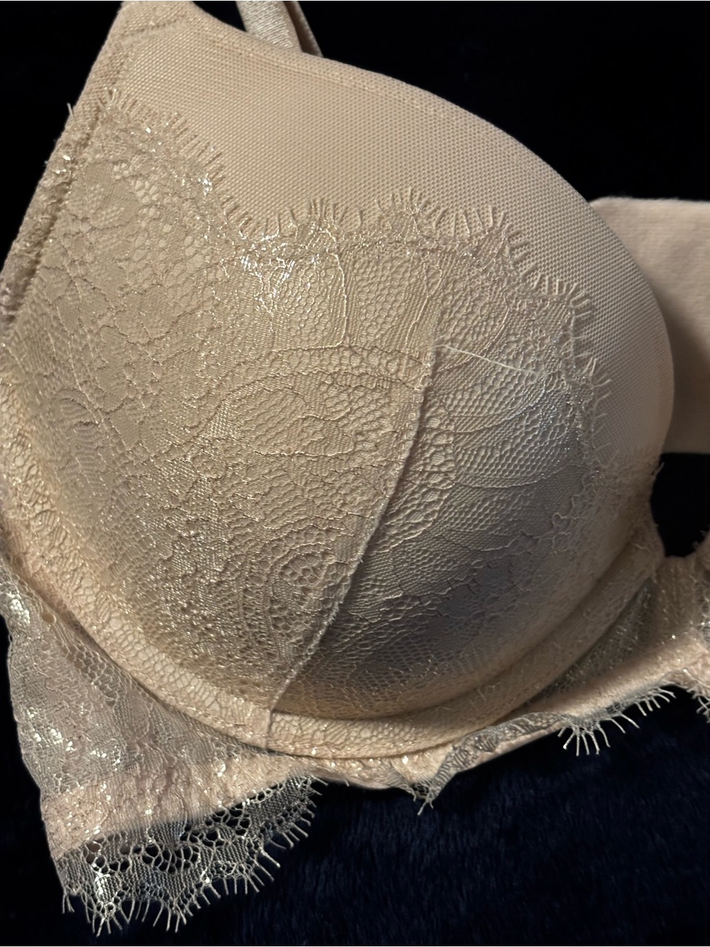 Victoria Secret Lace Trim Push-Up Bra NWOT - Picture 3 of 8